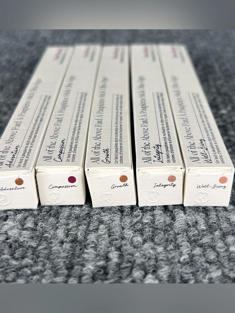 FIVE shades ~RARE BEAUTY All of the Above Weightless EYESHADOW STICKS ~ Full Sz